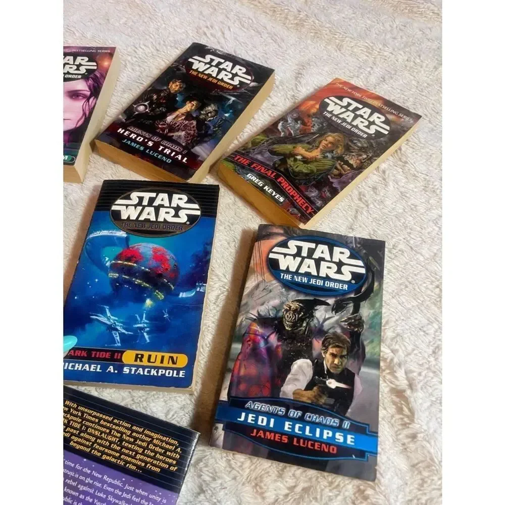 Star Wars the new Jedi order Paperback Set
